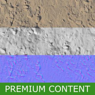 Seamless Textures of Ground + Normal & Bump Mapping